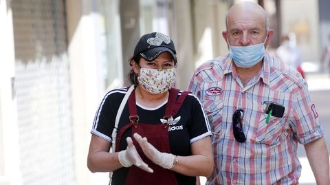 Mascarillas con glamour