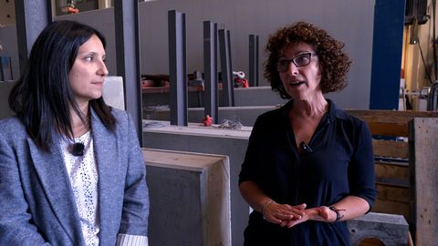 Sindy Seara e Belén González