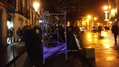 En la celebraci�n del Enterro da Sardi�a suelen intervenir el Concello y la Escola de Teatro