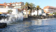Mareas vivas y temporal en Barbanza