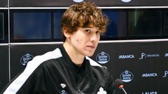 Fer L�pez se mostr� ansioso de poder debutar en Europa League con el Celta el jueves: �Ojal�.