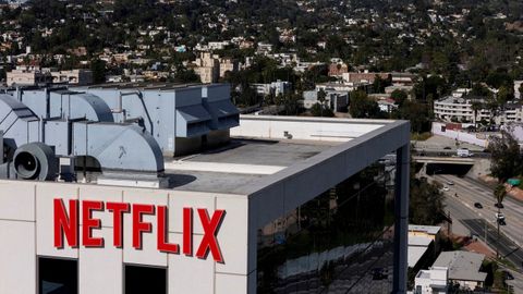 Imagen de uno de los edificios de Netflix
