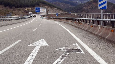 Bache en la bajada de Becerre en direccin Madrid