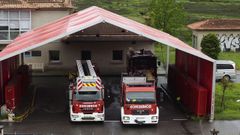Imagen de archivo de uno de los parques de bomberos de Vigo, el de Coruxo