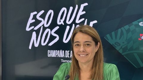 Cristina Vali�o, directora de operaciones del Racing de Ferrol