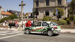 A bendici�n dos coches est� presente na festa de Monterroso 