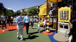 La Diputaci�n ha cubierto ya con 63.605 euros la promesa del caucho para el parque de A Xunqueira.