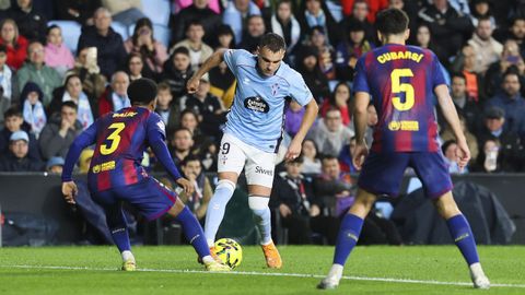 Ferran Jutglparti de inicio en las filas locales en elCelta-Barcelona.