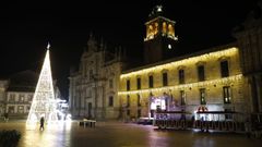 Encendido del alumbrado navide�o de Celanova