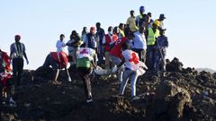 La aeronave se estrell� en la zona de Hejeri, cerca de la localidad de Bishoftu, situada a unos 42 kil�metros al sudeste de Ad�s Abeba y sede de la mayor base de la Fuerza A�rea de Etiop�a