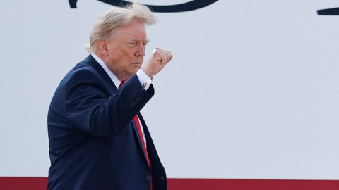 El presidente de EE.UU., Donald Trump.