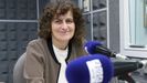 Goretti Sanmartn, alcaldesa de Santiago, en una entrevista en Radio Voz, en una imagen de archivo.