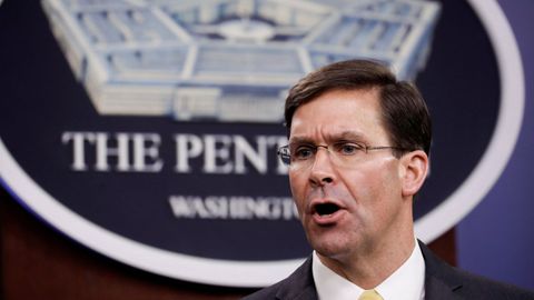 Miker Esper, el �ltimo jefe del Pent�gono despedido por Trump