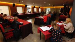 Apenas qued� espacio para el p�blico en el pleno