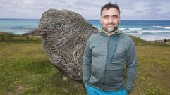 Jos� Manuel Men�ndez, onte, durante unhas xornadas sobre a p�llara no litoral carball�s 