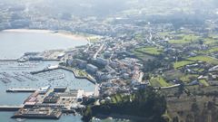 Vista a�rea de Sada