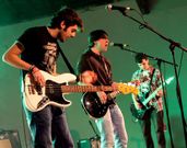 Borderline 79 en la actuaci�n que realizaron en la pasada edici�n del festival Mundo Vermello.