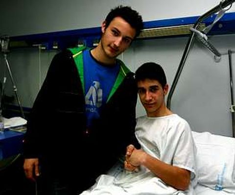 Agresor y agredido firmaron la paz el lunes.