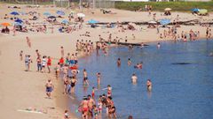 En la fotograf�a puede observarse el arenal pobrense de Cab�o, el pasado a�o