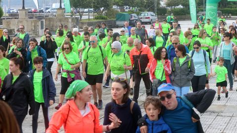 ANDAINA SOLIDARIA CONTRA EL CANCER ORGANIZADA POR LA ASOCIACION DE POBRA DO CARAMIAL