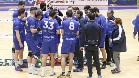 Balonmano SD Teucro versus Zamora