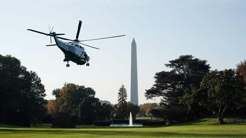 La detenci�n se produjo horas antes de que Trump partiese en viaje oficial a Asia