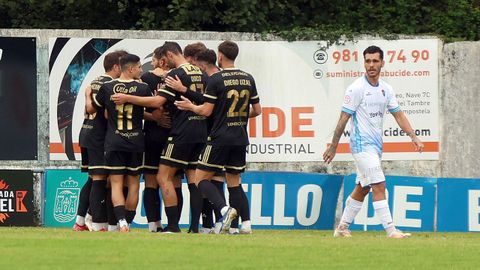 Partido de Tercera Federación entre el Boiro y el Compostela en el Campo municipal de Barraña