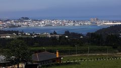Una panor�mica de Foz desde Barreiros