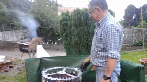 Manuel Espa�a, vecino de O Castro