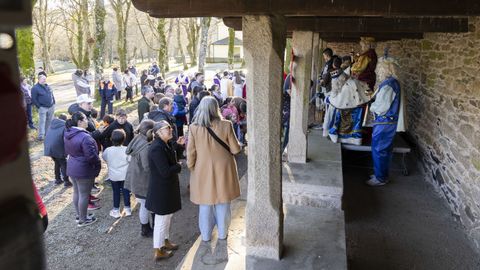 Cabalgata de Reyes en Parga.