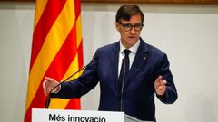 El presidente de la Generalitat, Salvador Illa.