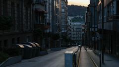 Ourense se quedó a oscuras por el gran apagón eléctrico.