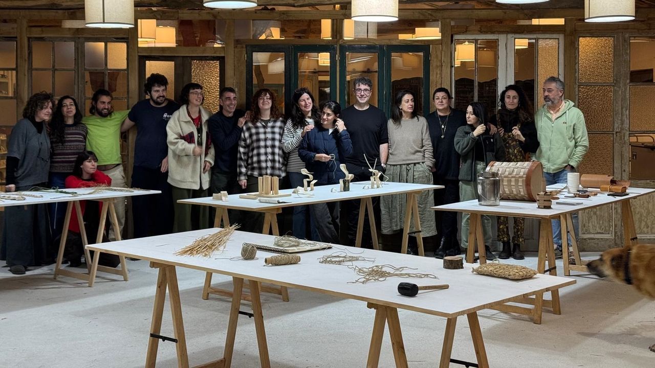 Termina en Chantada un curso de artesanía de fibras vegetales que ha durado nueve meses