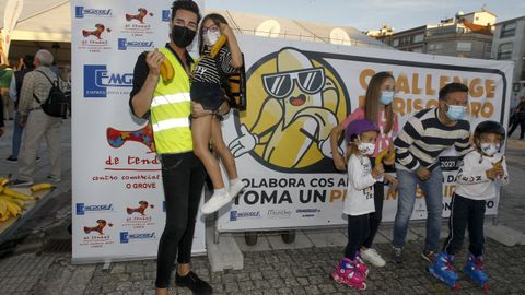 O Grove se vuelca con la Palma en la fiesta del marisco