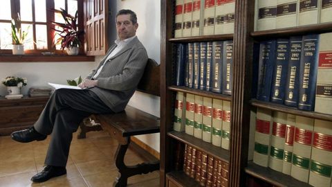 Antonio D�az Fuentes en Sarria en una foto del 2006