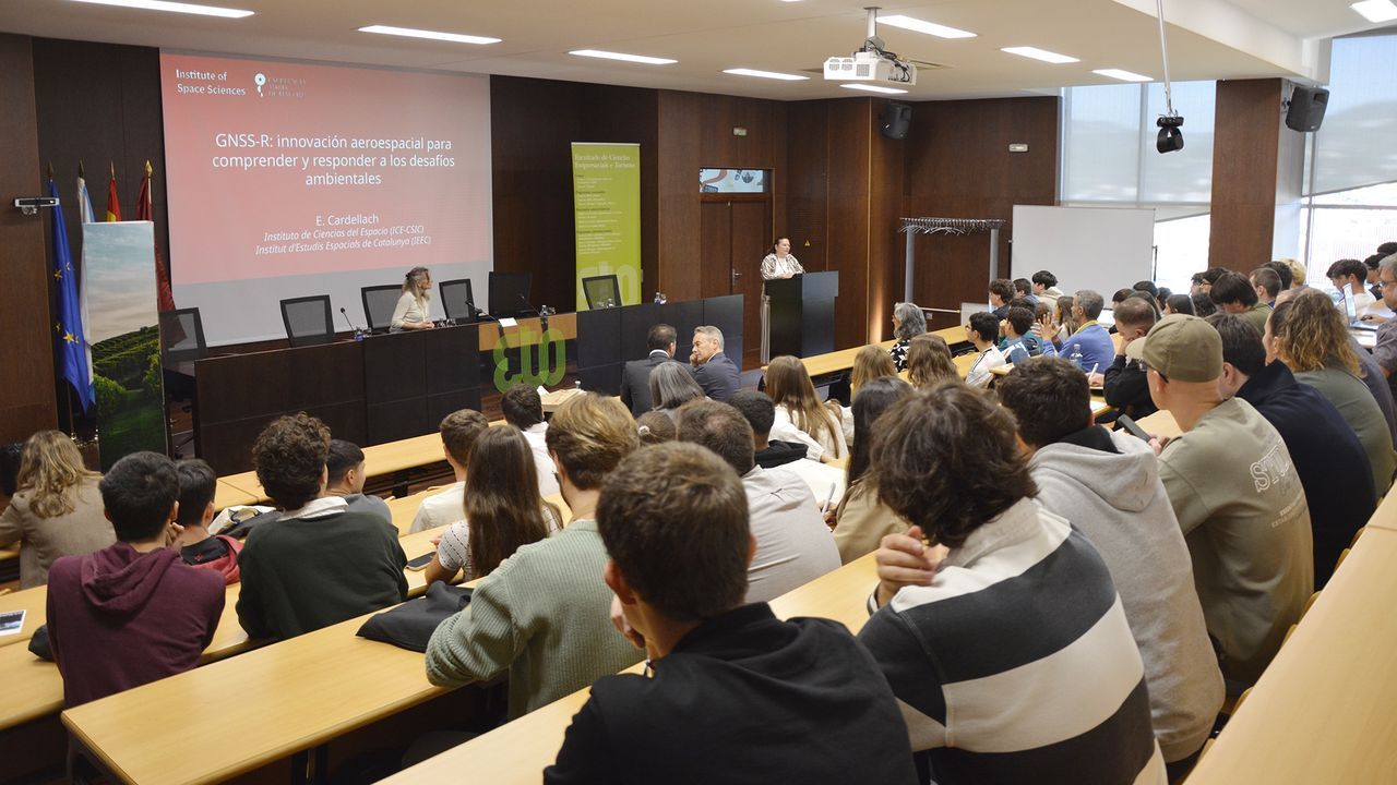 Tecnología aeroespacial, drones y satélites se alían en el campus de Ourense contra los incendios y el cambio climático