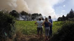 Imagen de archivo de un incendio en la misma zona