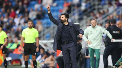 Romo entrenador del Racing de Ferrol