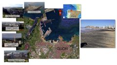 Ilustraci�n del trabajo sobre el impacto ambiental de las actividades carboneras en el litoral gijon�s del INCAR