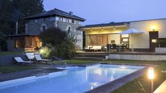 Exterior de la vivienda tur�stica en la parroquia de Vilar de Sarria