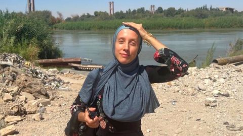 La periodista Shelly Kittleson, en una imagen sin fecha de su cuenta de la red X