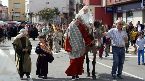 SEMANA SANTA EN BARBANZA, PROCESIN DE LA BORRIQUITA Y BENDICIN DEL DOMINGO DE RAMOS