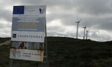 Parque e�lico de Gas Natural en el Cabo Vil�n donde se pretende instalar las bater�as. 