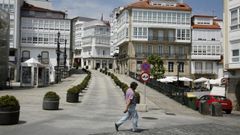 Imagen de archivo de A Porta da Vila, en Betanzos.