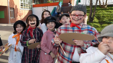 Fiestas de carnavales en los colegios de Barbanza