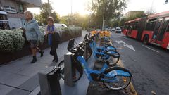 Nueva estaci�n de BiciCoru�a en la avenida de Gran Canaria