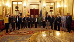 El Parlamento de Galicia logr� en diciembre del 2018 el apoyo mayoritario del Congreso para debatir la transferencia de la AP-9. La convocatoria de elecciones generales para abril imposibilit� el debate que ahora se pide sea retomado por tercera vez