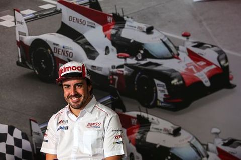 Fernando Alonso, en Le Mans