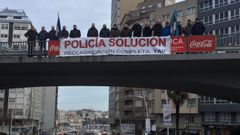 Protesta de la Polic�a Local