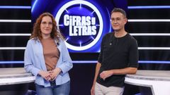 Inés Garrido y José Antonio Montalbán, concursantes de «Cifras y letras»